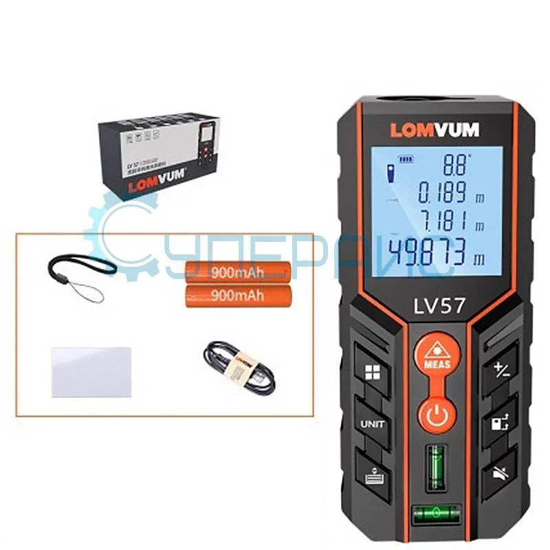 Цифровой дальномер Lomvum LV57 80 м фото 3