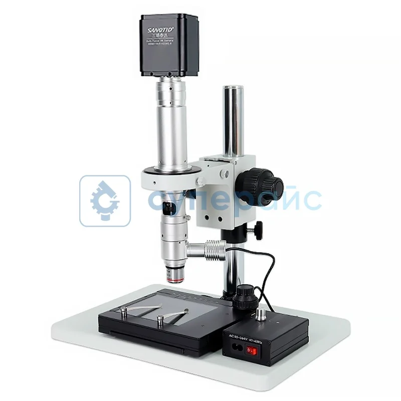 Металлографический цифровой микроскоп Sanotid TD-TZG5X-4KD фото 1