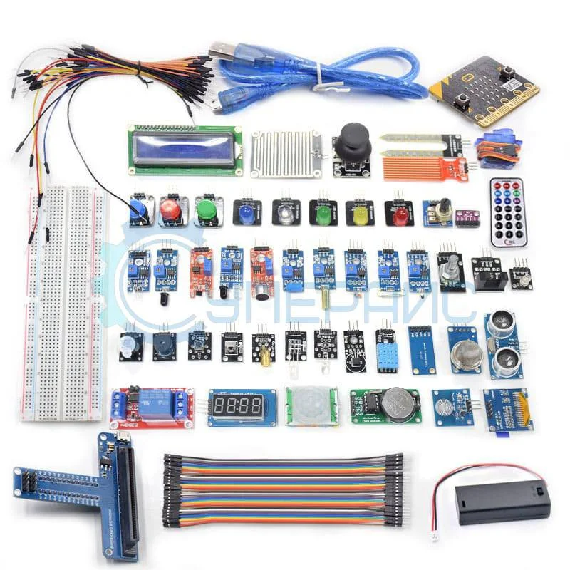 Стартовый набор BBC micro:bit с комплектом датчиков фото 1