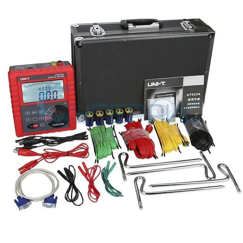 Прибор для измерения сопротивления заземления UNI-T UT523A фото 3