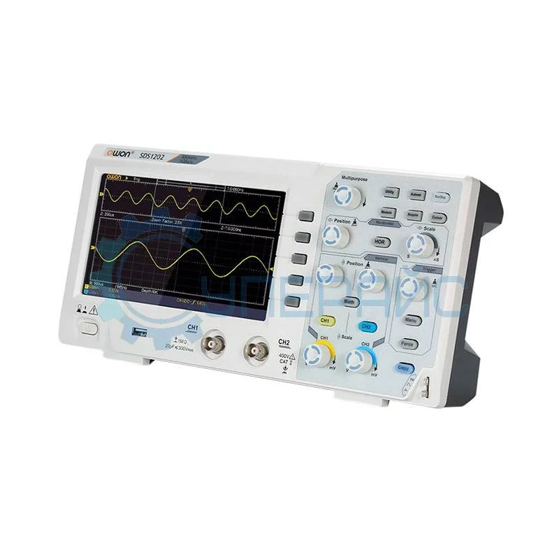 Цифровой осциллограф OWON SDS1202 (2 канала, 200 МГц) фото 1