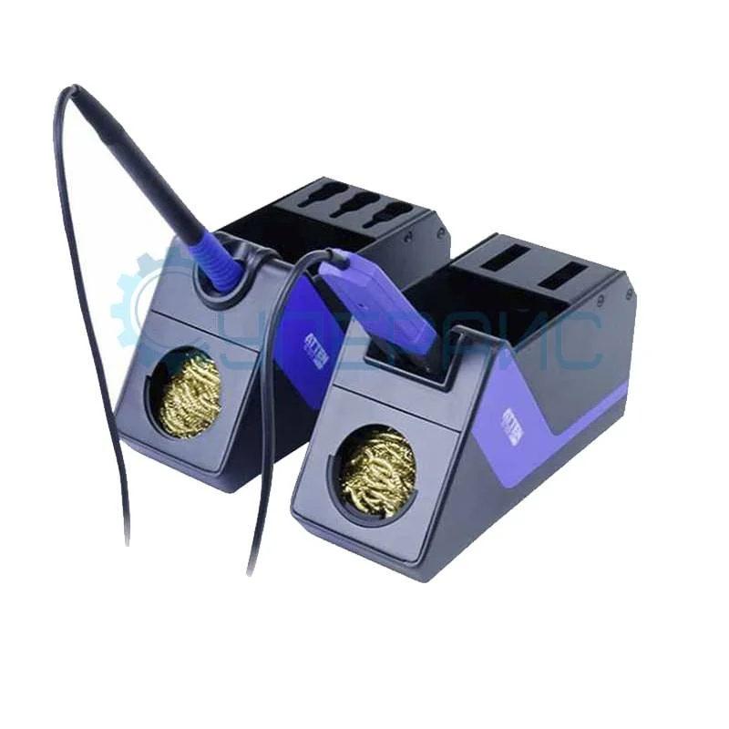 Двухканальная паяльная станция ATTEN GT-6200 с термопинцетом фото 5