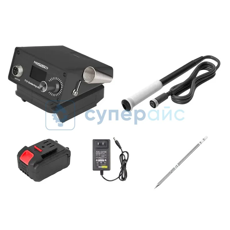Беспроводная паяльная станция HandsKit T12 фото 1