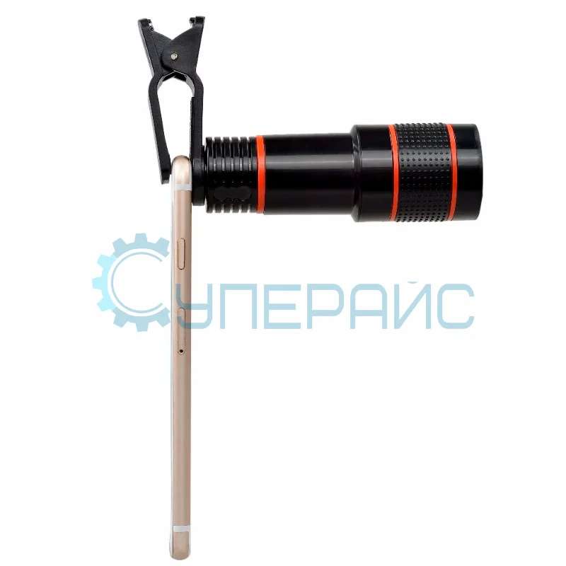 Телескопический объектив для телефона 12x фото 6