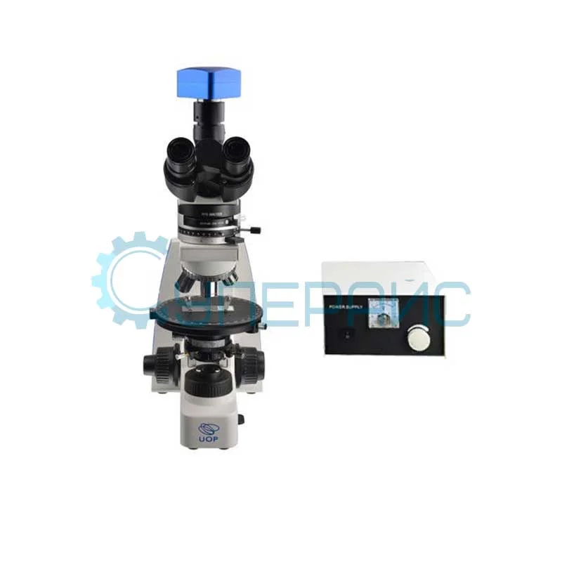 Тринокулярный поляризационный микроскоп UOP UP203i фото 4