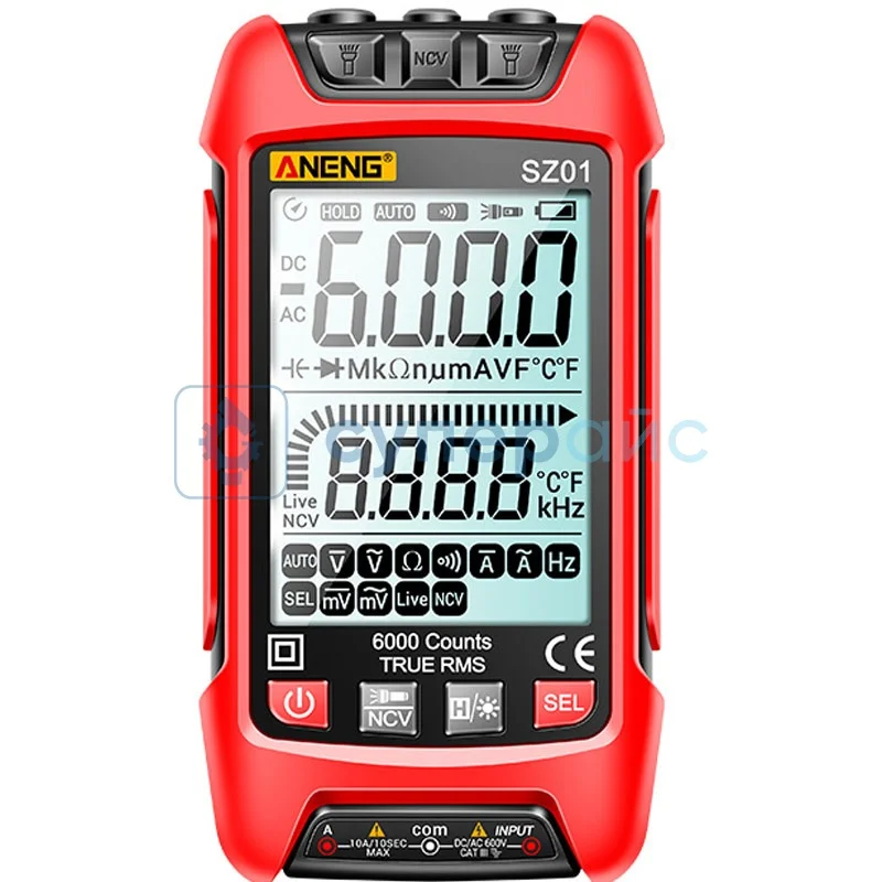 Тестер-мультиметр ANENG SZ01 фото 1