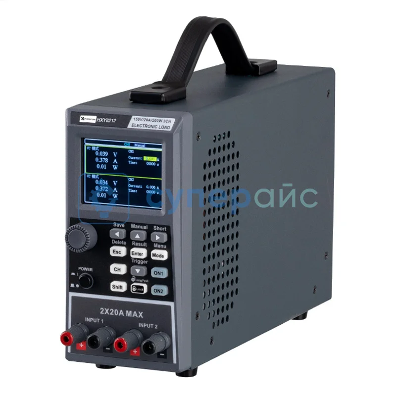 Двухканальный тестер нагрузки Huaxinyuan HXY8212 фото 2