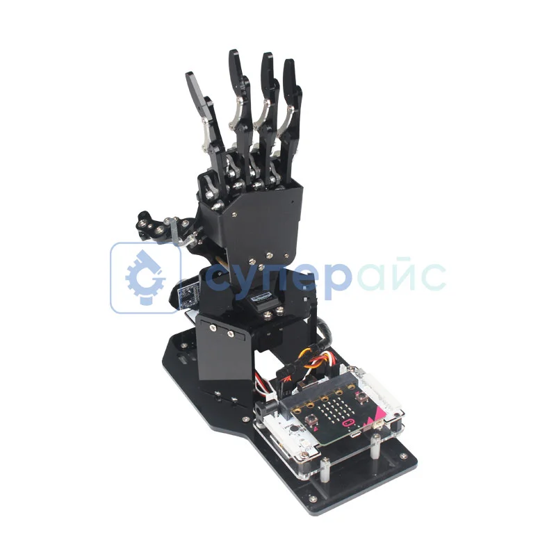 Механическая рука uHandbit: Hiwonder micro:bit V2 фото 1