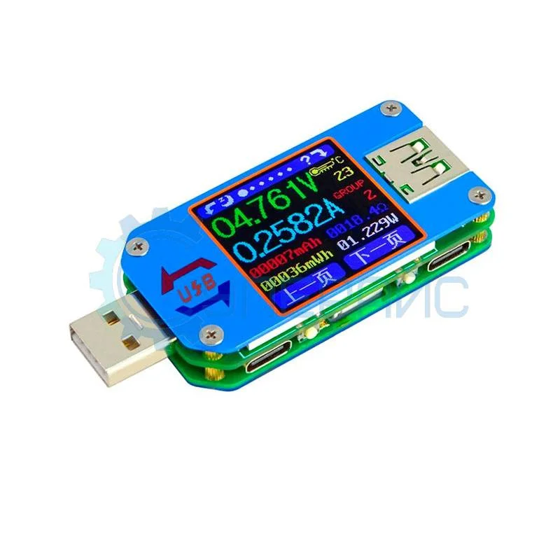 USB тестер тока и напряжения Ruideng UM25 фото 1