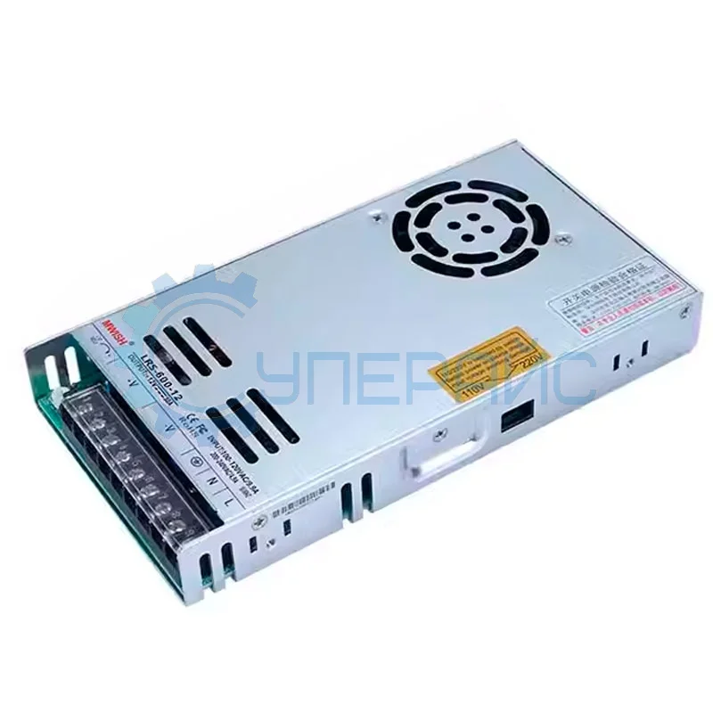 Импульсный источник питания MWISH LRS-600-12 (12 В, 50 А, 600 Вт) фото 1