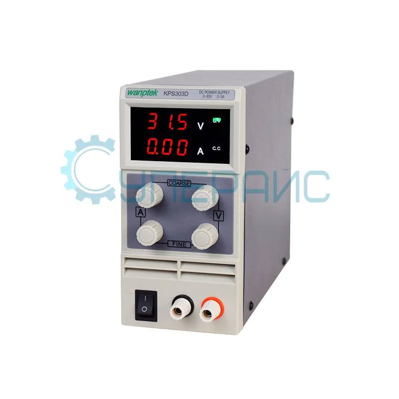 Однополярный мини источник питания Wanptek KPS303D (30В, 3А) фото 2