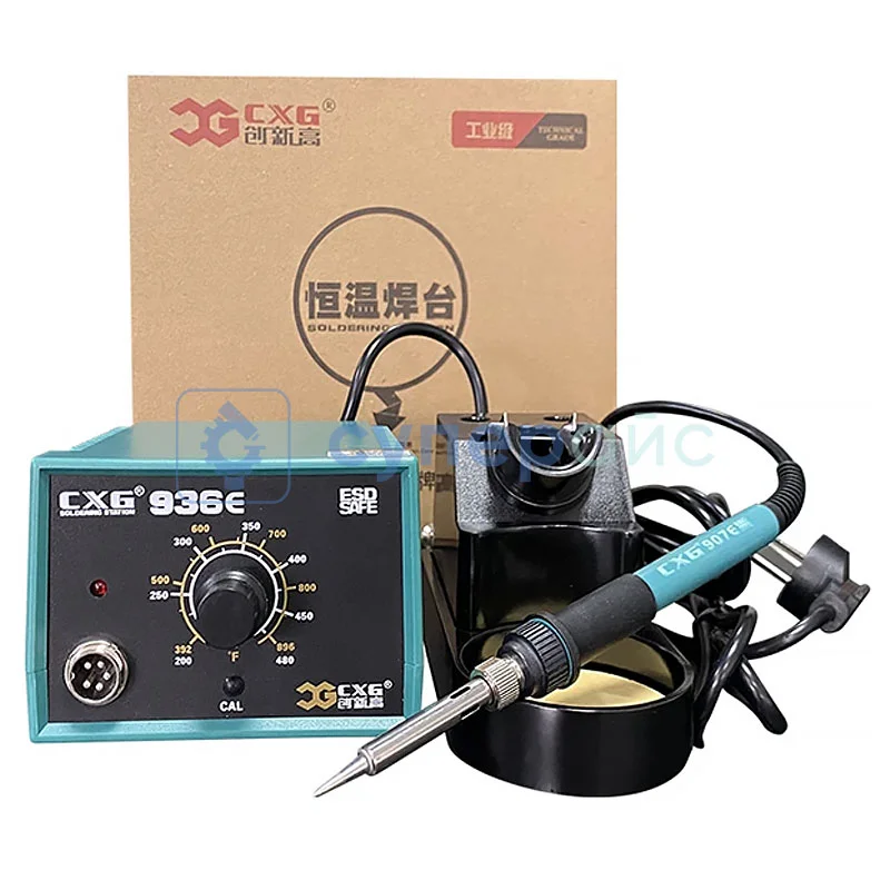 Паяльная станция контактная CXG 936E фото 2