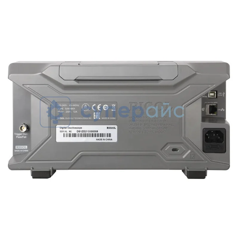 Цифровой двухканальный осциллограф RIGOL DS1202Z-E фото 3