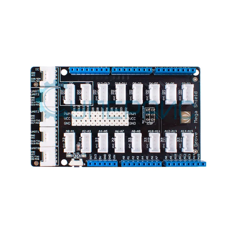 Плата расширения для ардуино Seeed Studio Grove Mega Shield v1.2 фото 1