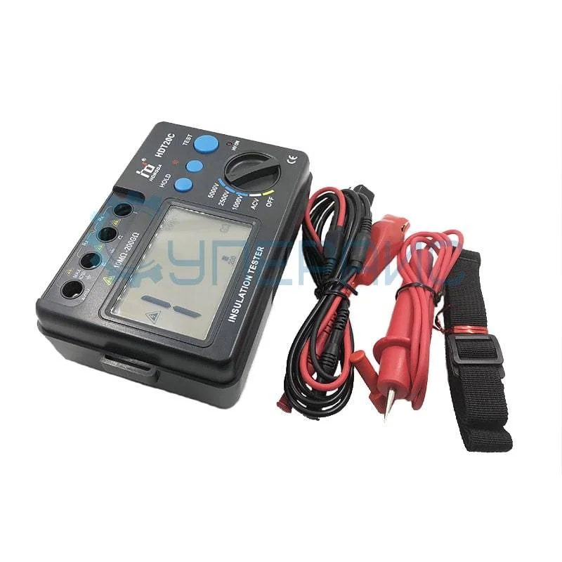 Прибор для измерения сопротивления изоляции Hongda HDT20C фото 4