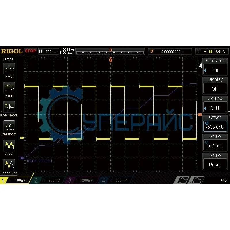 Цифровой осциллограф RIGOL DS1104Z (4 канала х 100 МГц) фото 8