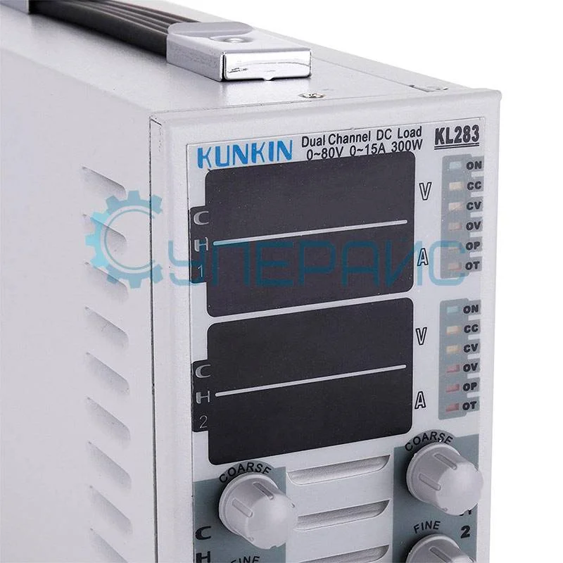 Двухканальная электронная нагрузка KUNKIN KL283 фото 2