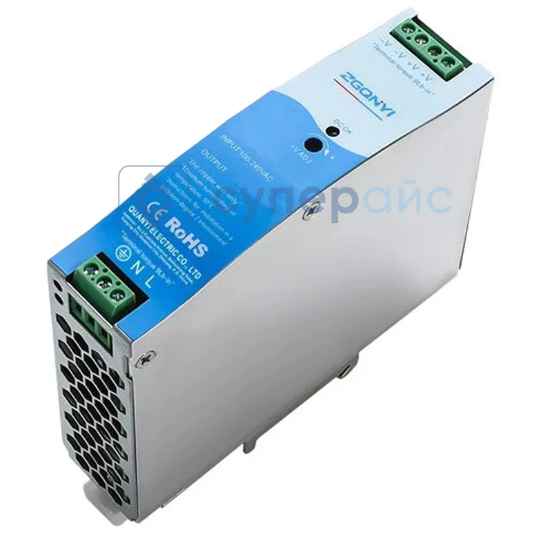 Блок питания под DIN-рейку ZGQNYI EDR-75-48 фото 2