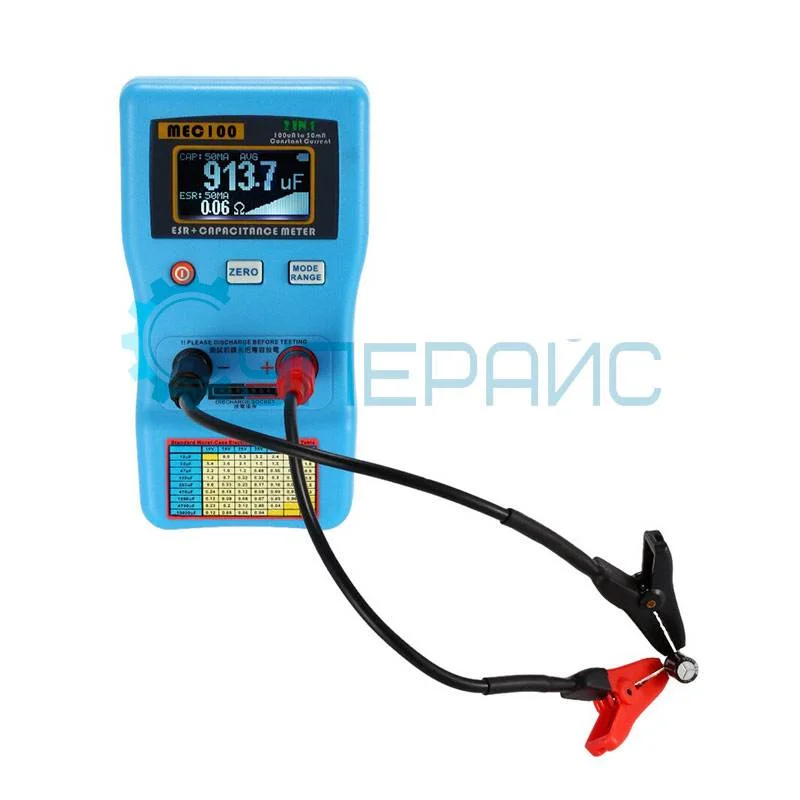 Измеритель емкости и ESR JINGYAN MEC-100 фото 3