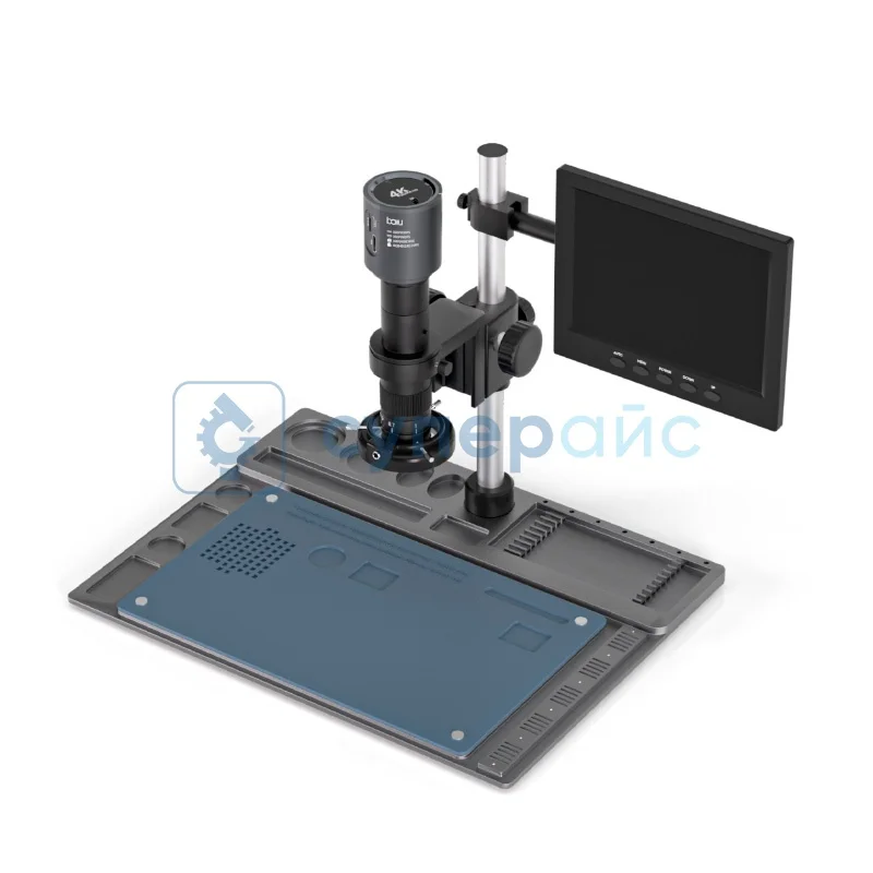Промышленный микроскоп Baku BA-005 с камерой на 14 Мп фото 1