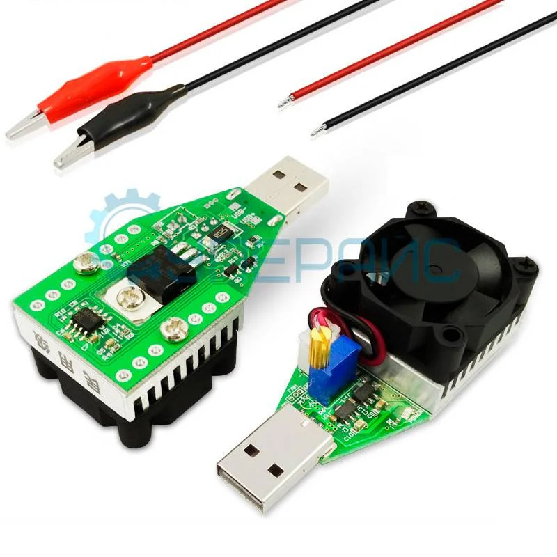 USB нагрузка с системой охлаждения JUWEI 3 А 15 Вт фото 1