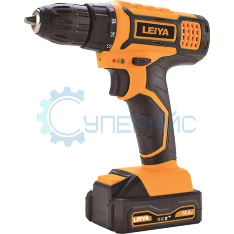 Аккумуляторный шуруповерт Leiya DD0114 с двумя батареями и кейсом фото 1