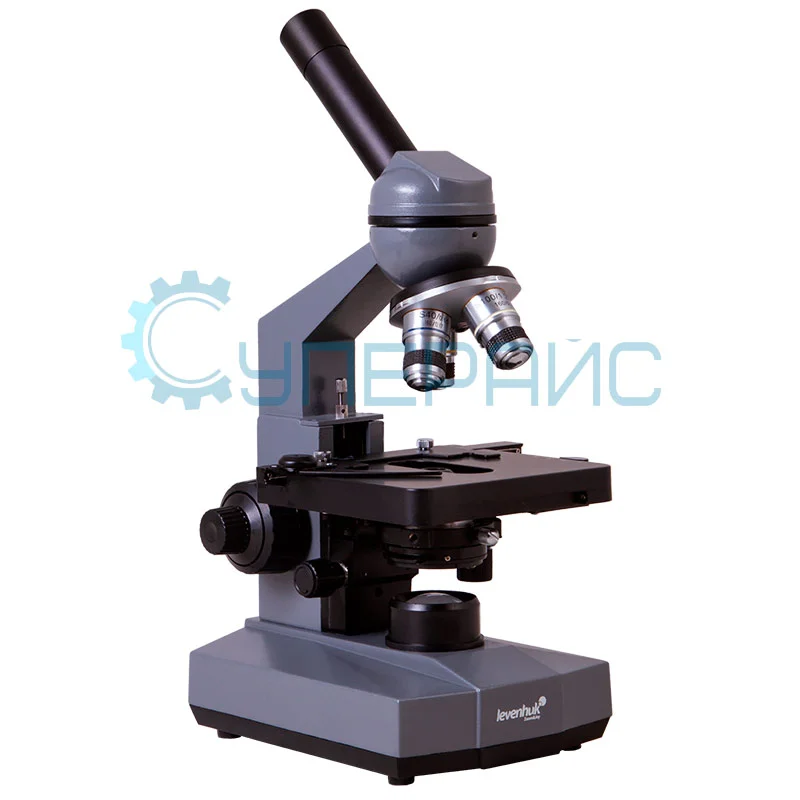 Микроскоп Levenhuk 320 PLUS, монокулярный фото 6