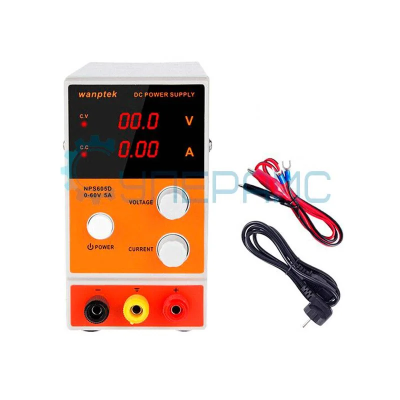 Малогабаритный блок питания Wanptek NPS605D (60В, 5А) фото 4