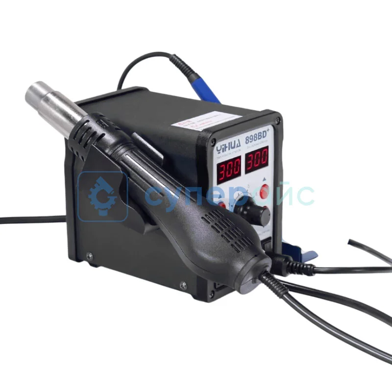 Термовоздушная паяльная станция YIHUA-898BD+ (высокоточная) фото 1