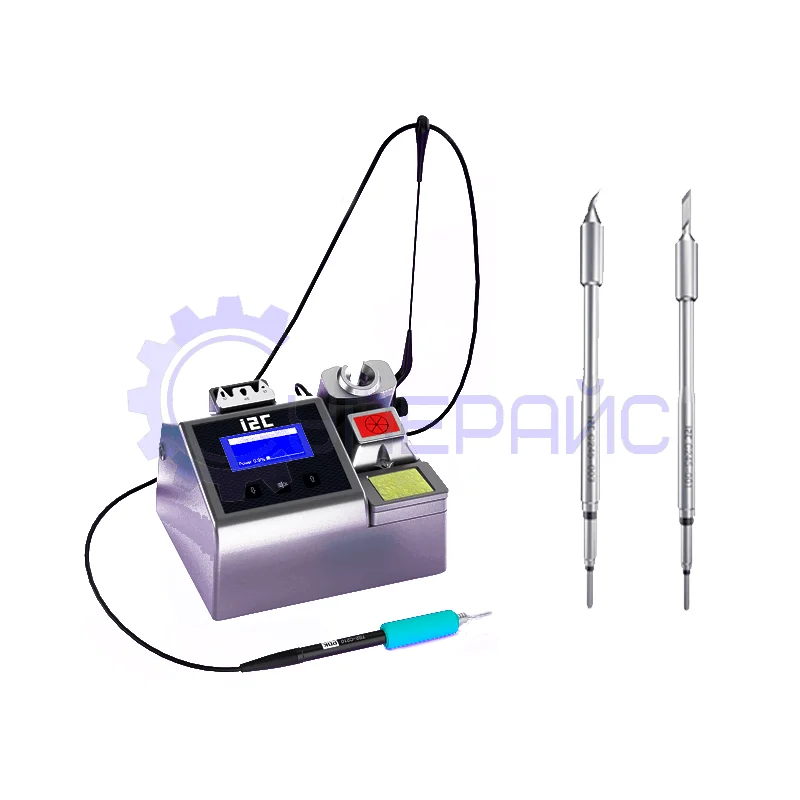 Станция для пайки i2C 2SCNi 210 с двумя жалами, 100 Вт фото 1