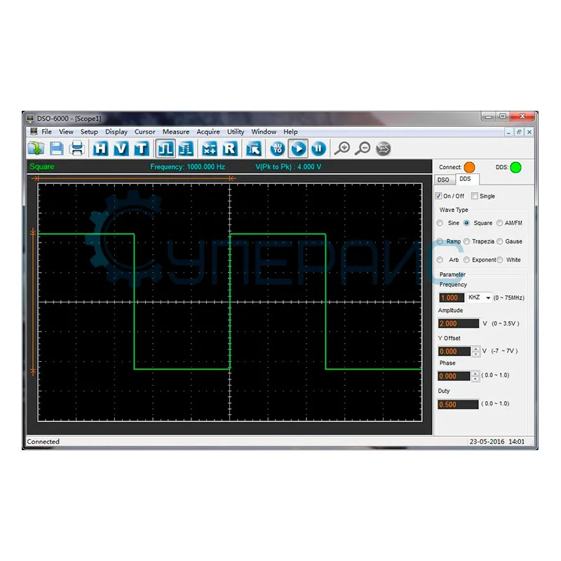 USB осциллограф Hantek 6204BD фото 12