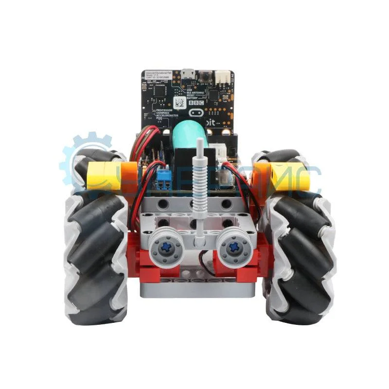 Робот Keywish BBC micro:bit на меканум-колесах фото 4