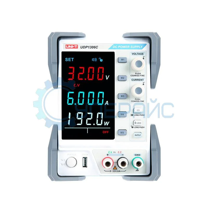 Линейный регулируемый блок питания UNI-T UDP1306C (32В, 6А) фото 1