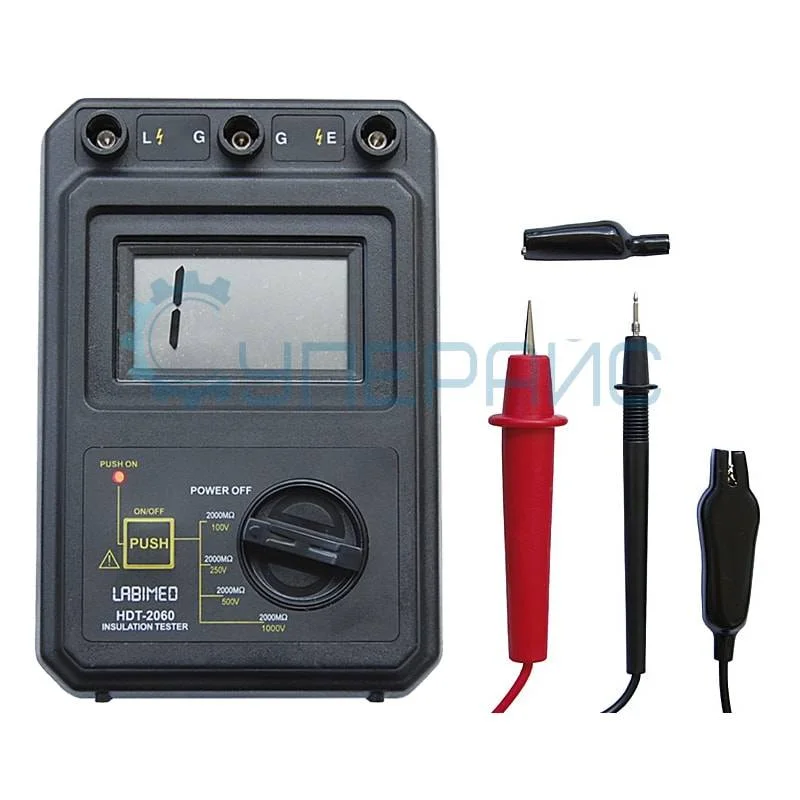 Портативный мегаомметр Hongda HDT2060 фото 1