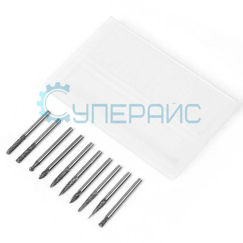 Фрезы твердосплавные HiLDA 10 шт фото 1