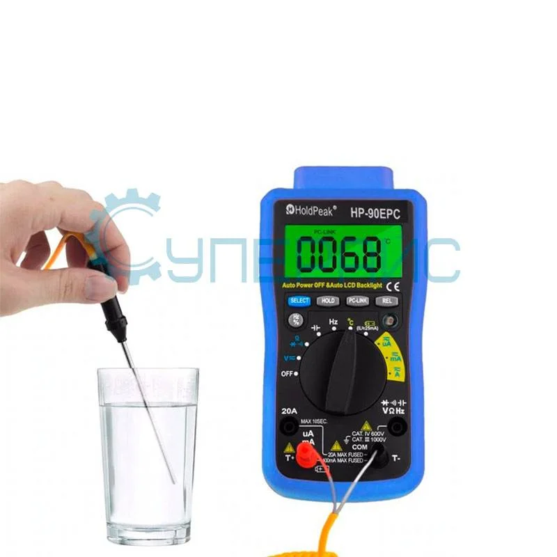 Цифровой USB мультиметр HoldPeak HP-90EPC фото 5