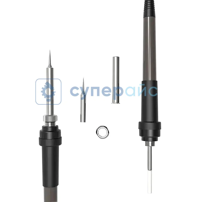 Станция для пайки Baku BA-8701D 2 в 1 с паяльником и феном фото 3