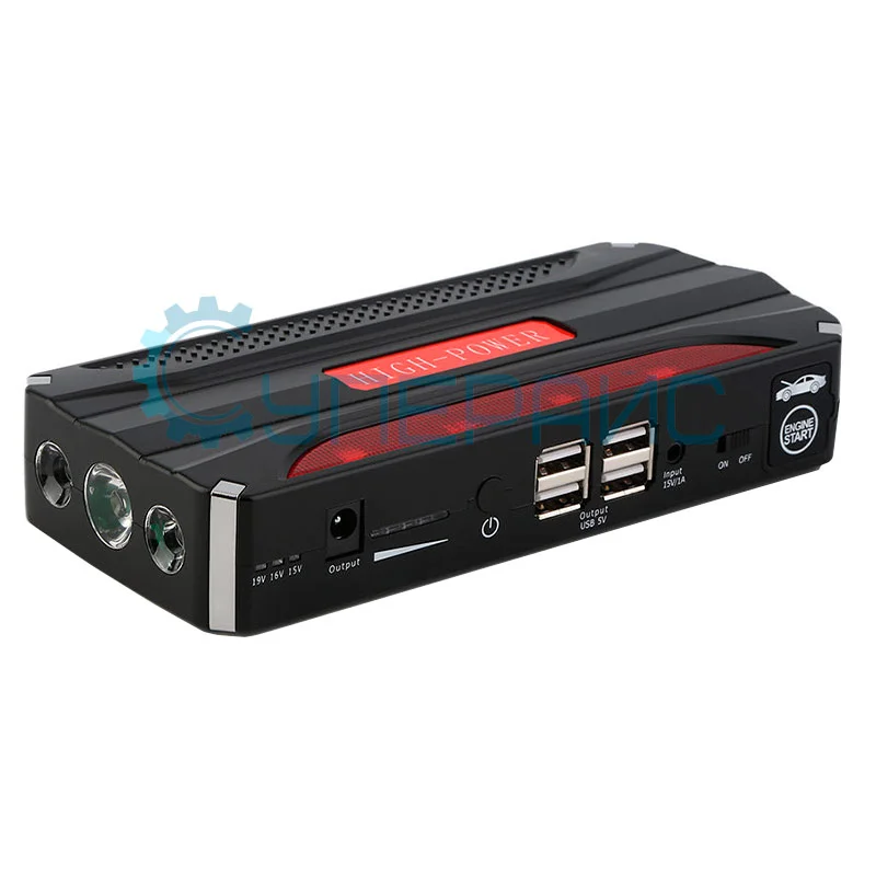 Многофункциональное пусковое устройство JINYAOE L026 (5 В/2 А, 12 В/2 А, 19 В/3.5 А) фото 1