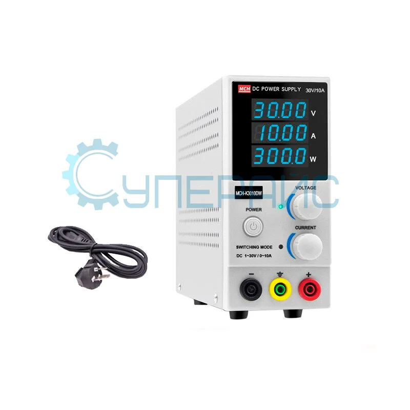Регулируемый источник питания постоянного тока MCH K3010DW (30В, 10А) фото 4