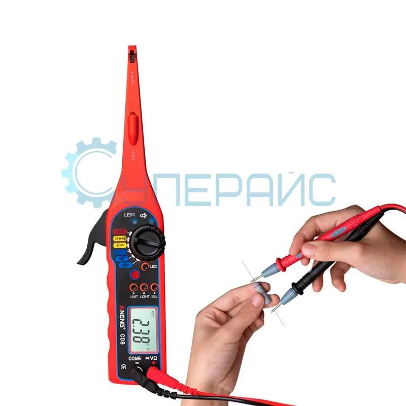 Автомобильный тестер электрических цепей ANENG C08 фото 2
