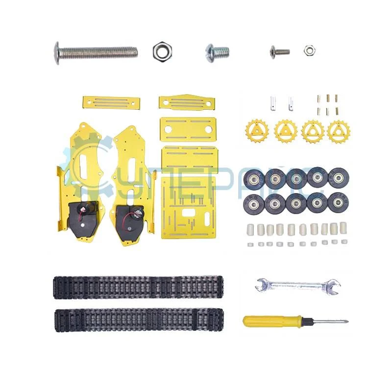 Гусеничное шасси для робота Robot Rubber Track Platform фото 1