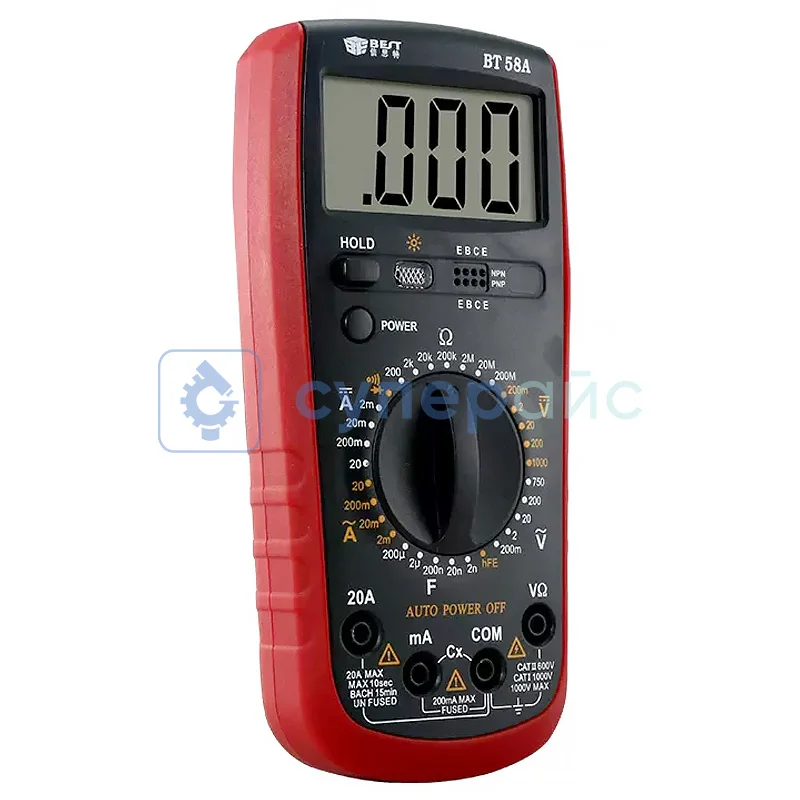 Промышленный мультиметр BEST BST-58A фото 2