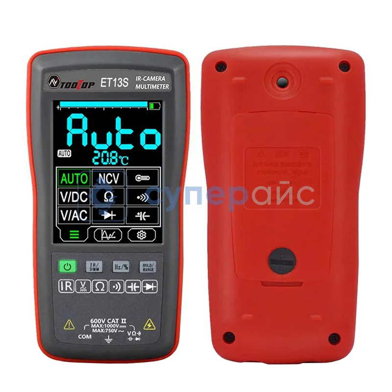 Цифровой мультиметр TOOLTOP ET13S фото 1