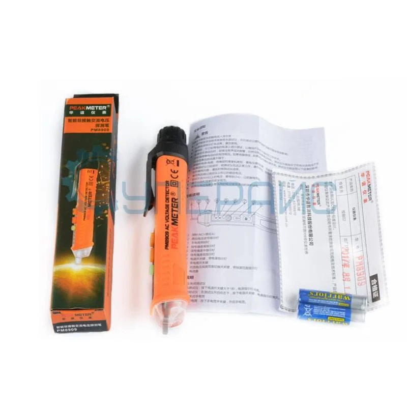 Тестер напряжения бесконтактный Peakmeter PM8909 фото 5