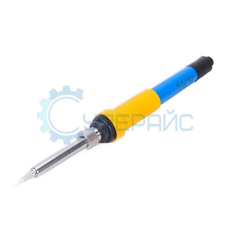 Паяльник SPDR 12В с адаптерами для питания фото 1