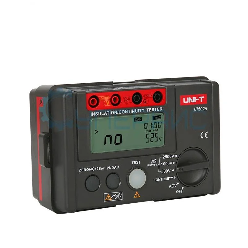 Измеритель сопротивления изоляции UNI-T UT502A фото 2
