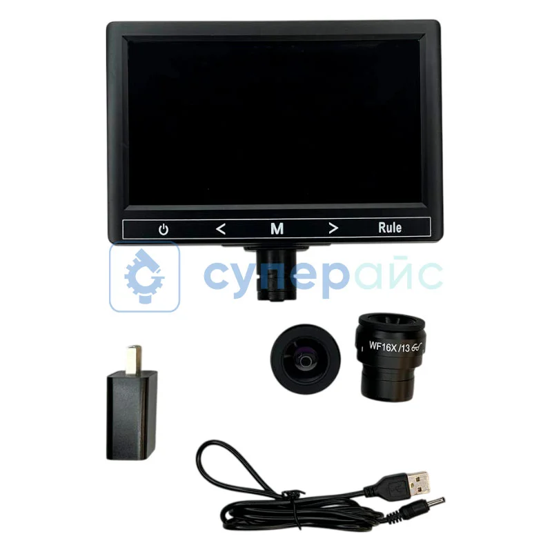 Стереоскопический микроскоп Damingzhi 11X-72X с дисплеем фото 5