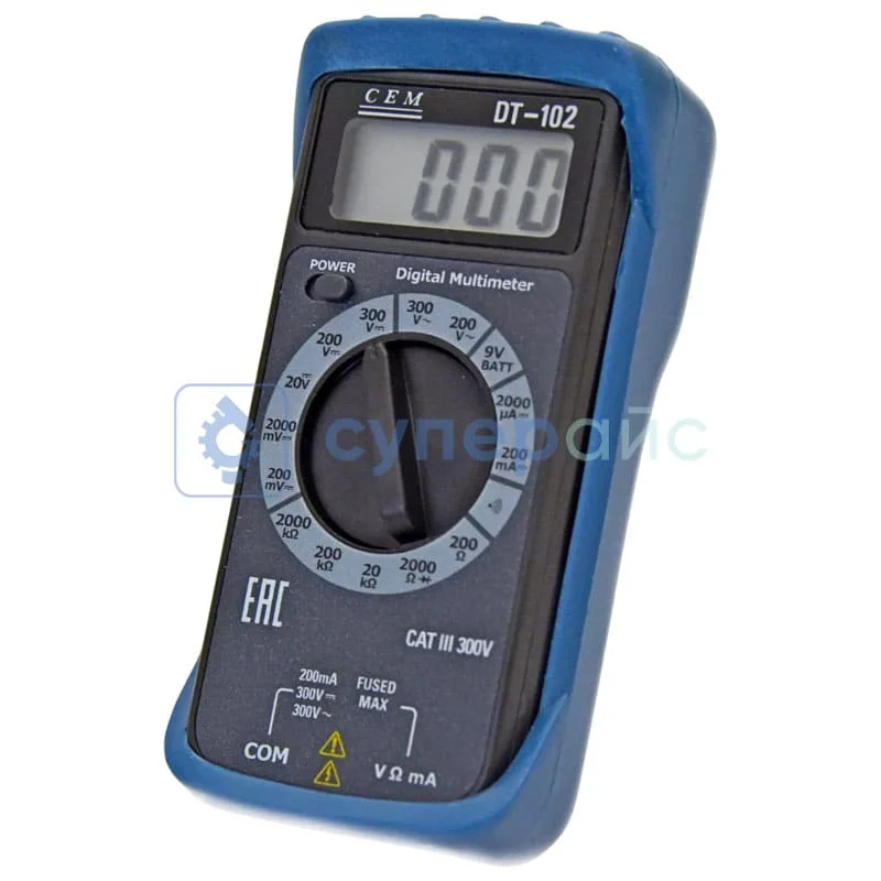 Мультиметр CEM DT-102 фото 2