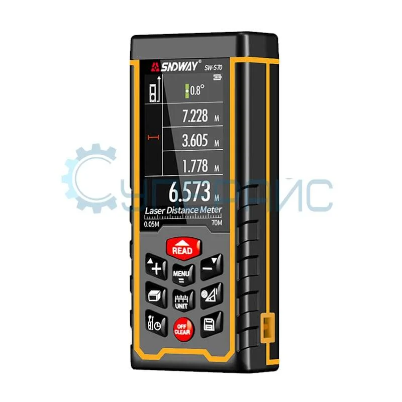 Лазерный дальномер SNDWAY SW-S70 фото 1