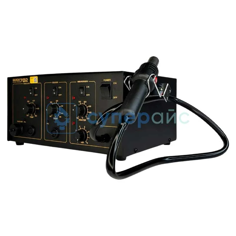 Паяльная станция термовоздушная QUICK 702 фото 1